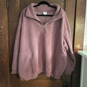 NWOT Fuzzy Pink Jacket